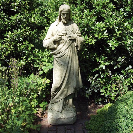 Garden Statue | Large Sacred Heart Statue