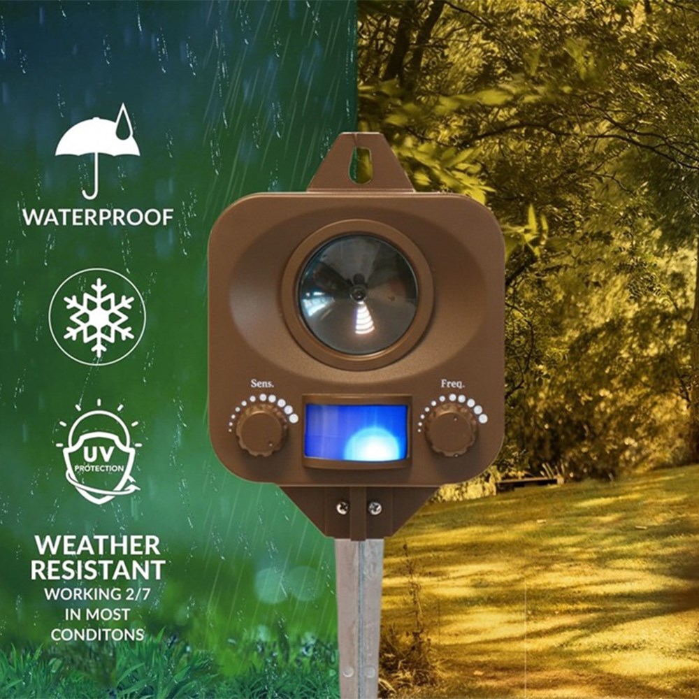 PestBye Battery Operated Ultrasonic Fox Repeller