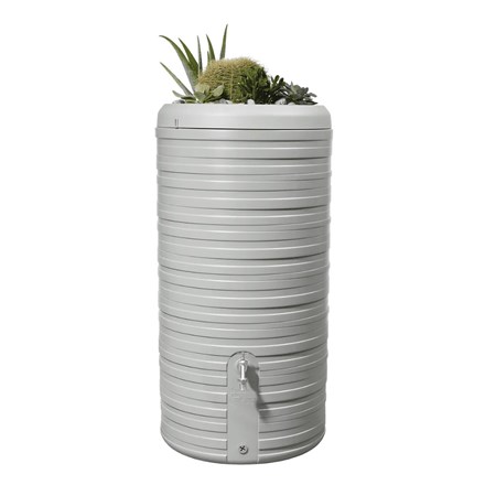 Nordic 2In1 Water Tank 300 Litres – Stone Grey