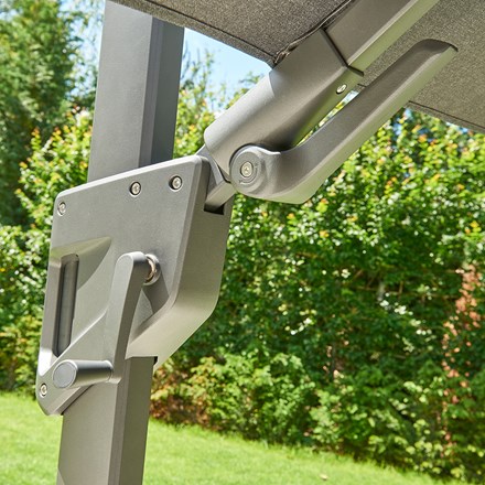 Royce Ambassador Parasol 3m LED NovaSun | Carbon