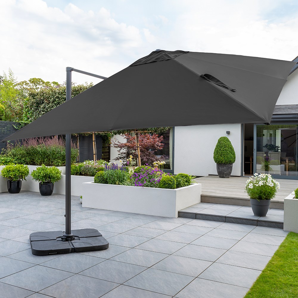 Royce Executive 3m Parasol | Carbon