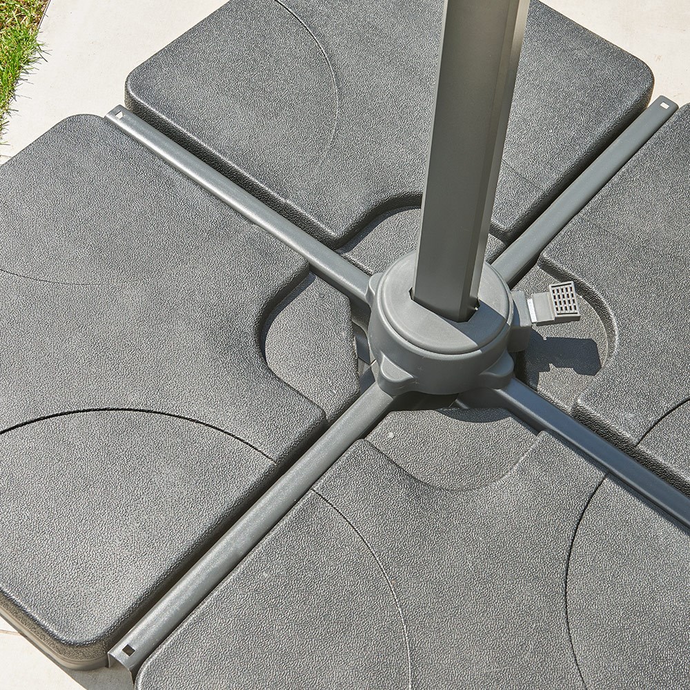 Royce 100kg Plastic Covered Concrete Square Base