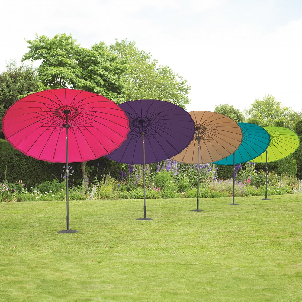 Geisha 2.5m Round Crank & Tilt Parasol