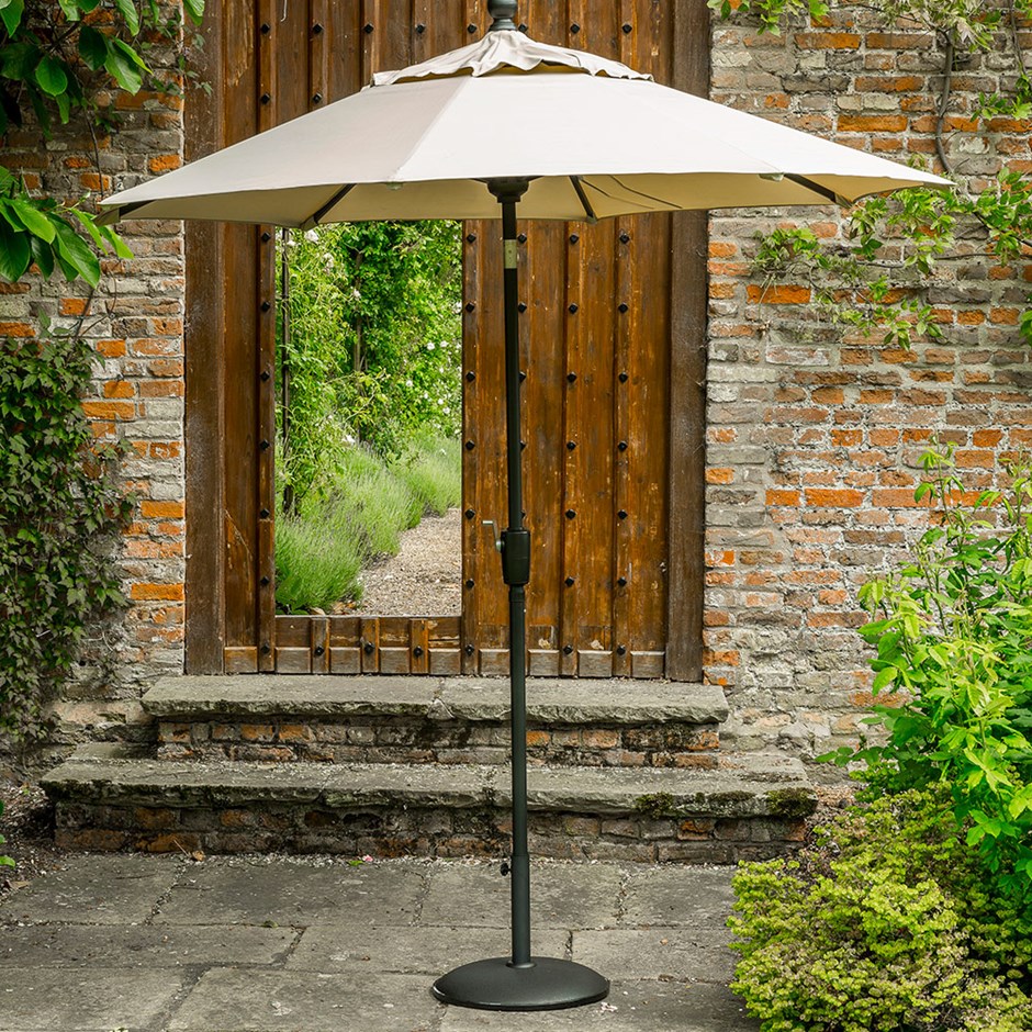 Elizabeth 2.2m Round Crank & Tilt Parasol