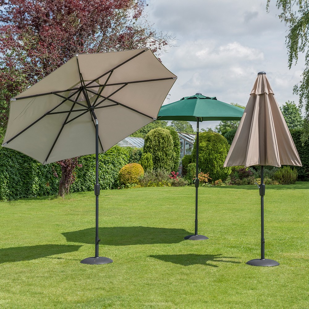 Elizabeth 2.2m Round Crank & Tilt Parasol