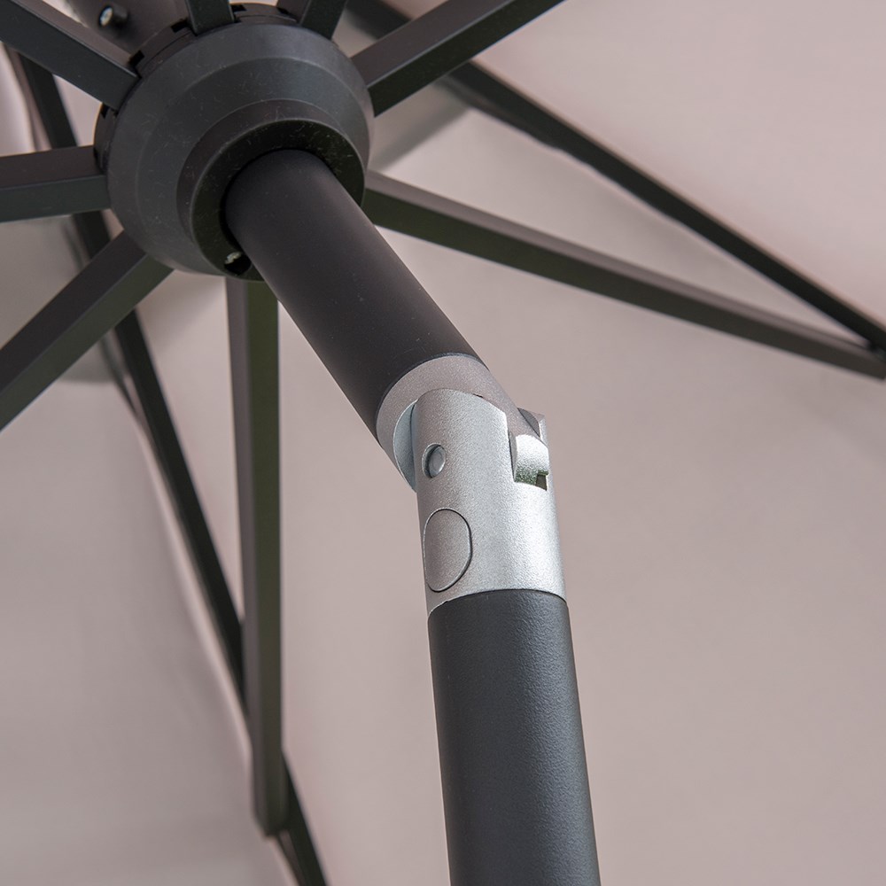 Elizabeth 2.2m Round Crank & Tilt Parasol