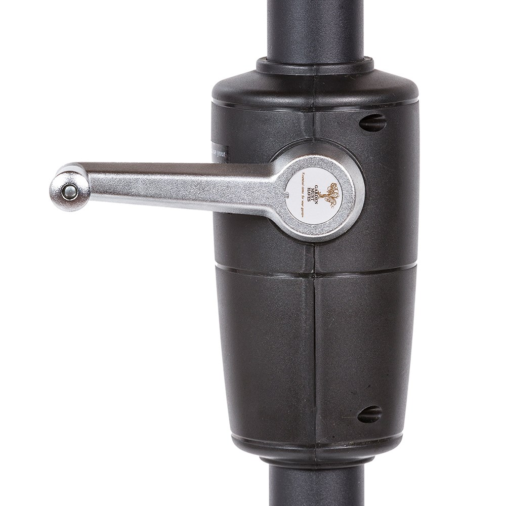 Elizabeth 3m Round Crank & Tilt Parasol