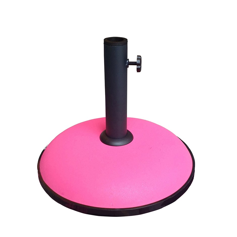 Parasol Base | 15kg | Fuchsia | Concrete