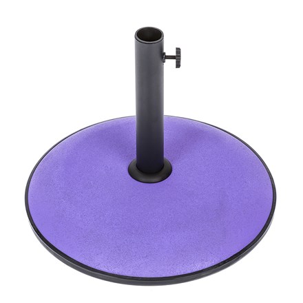 Parasol Base | 15kg | Purple | Concrete
