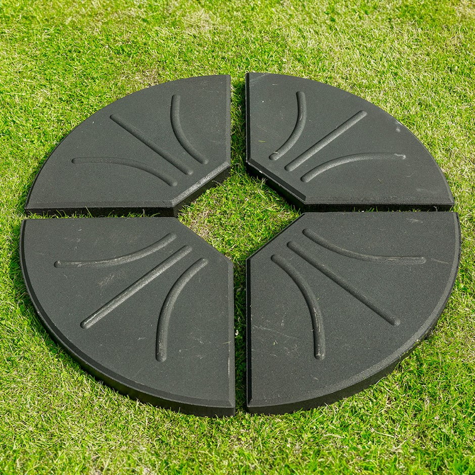 Four Part Black Cantilever Base 80kg