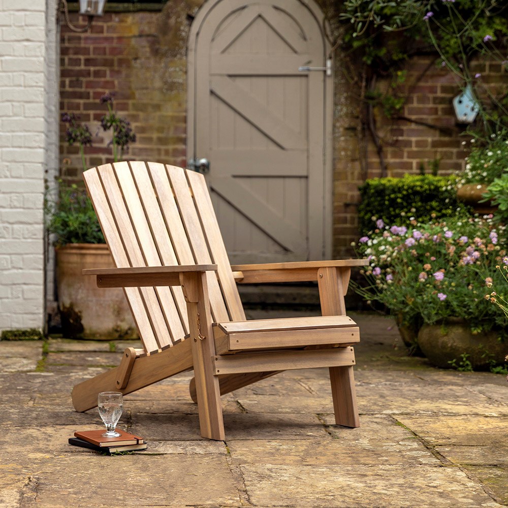 Lounge Chair | Aspri Lounge Chair with Footstool