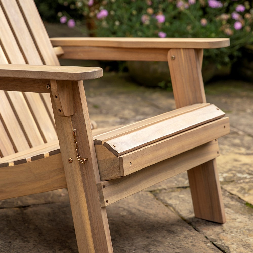 Lounge Chair | Aspri Lounge Chair with Footstool