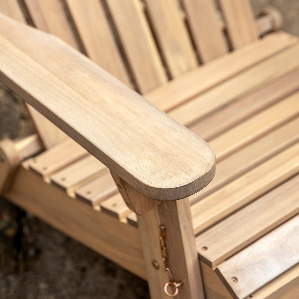 Lounge Chair | Aspri Lounge Chair with Footstool