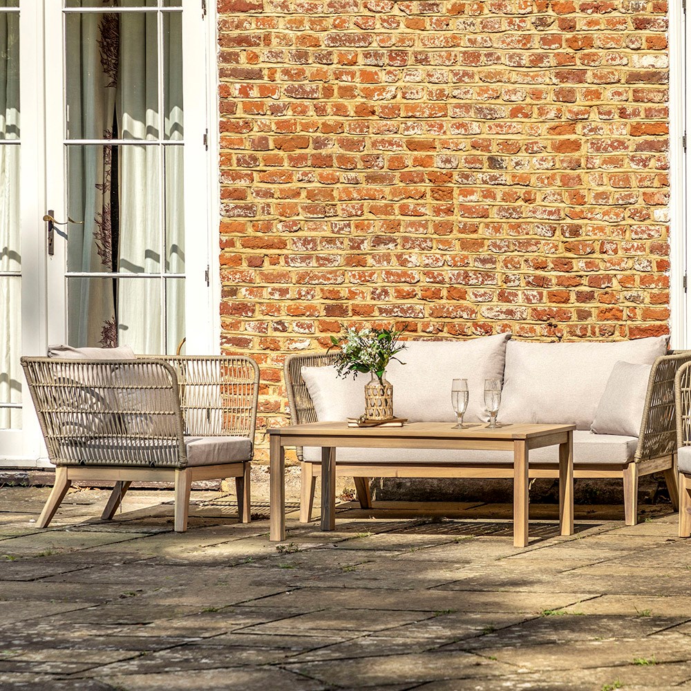 Cataldo Natural Lounge Set