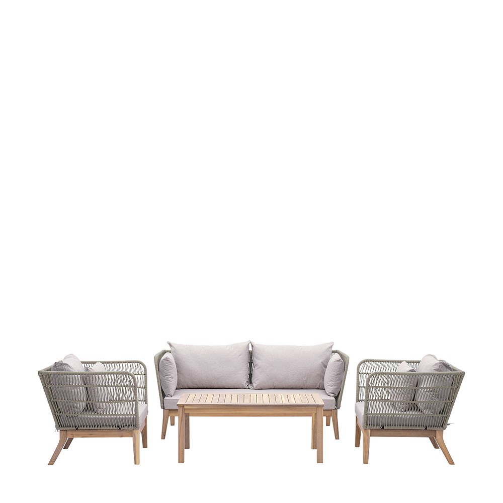 Cataldo Natural Lounge Set