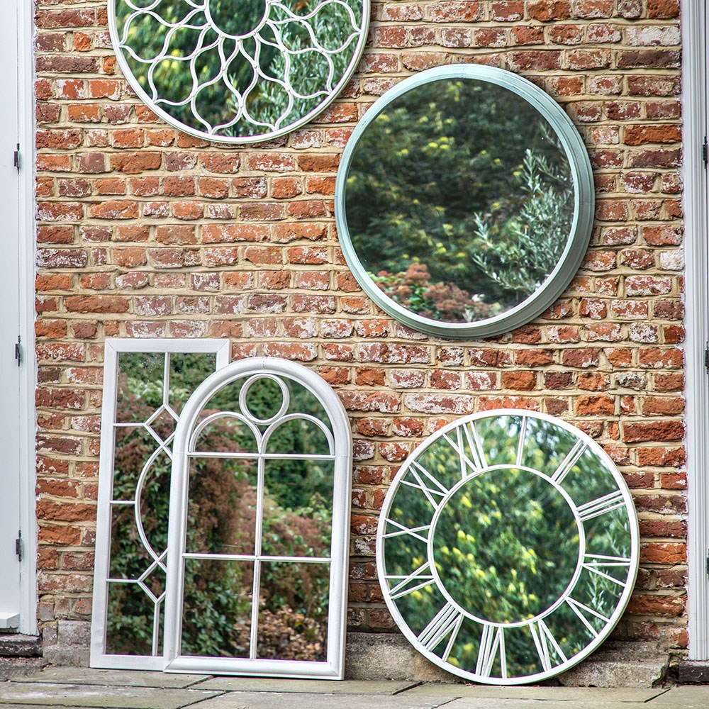 Chatham Outdoor Mirror | Glass | H40cms