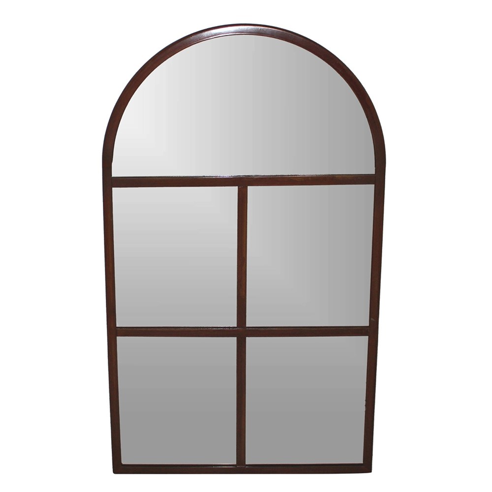 Outdoor Archway Mirror in Natural Rust | H90cm W50cm