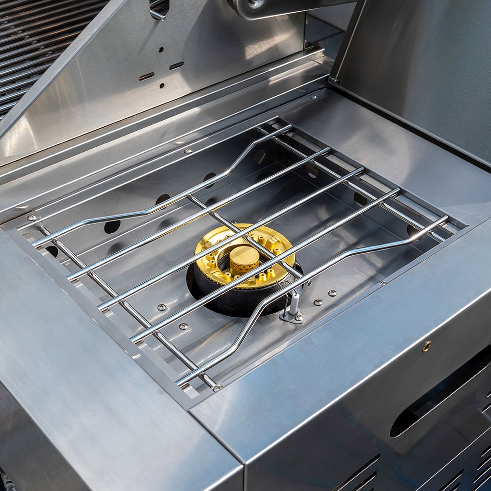 Outdoor Kitchen BBQ | 6 Burner | Silver