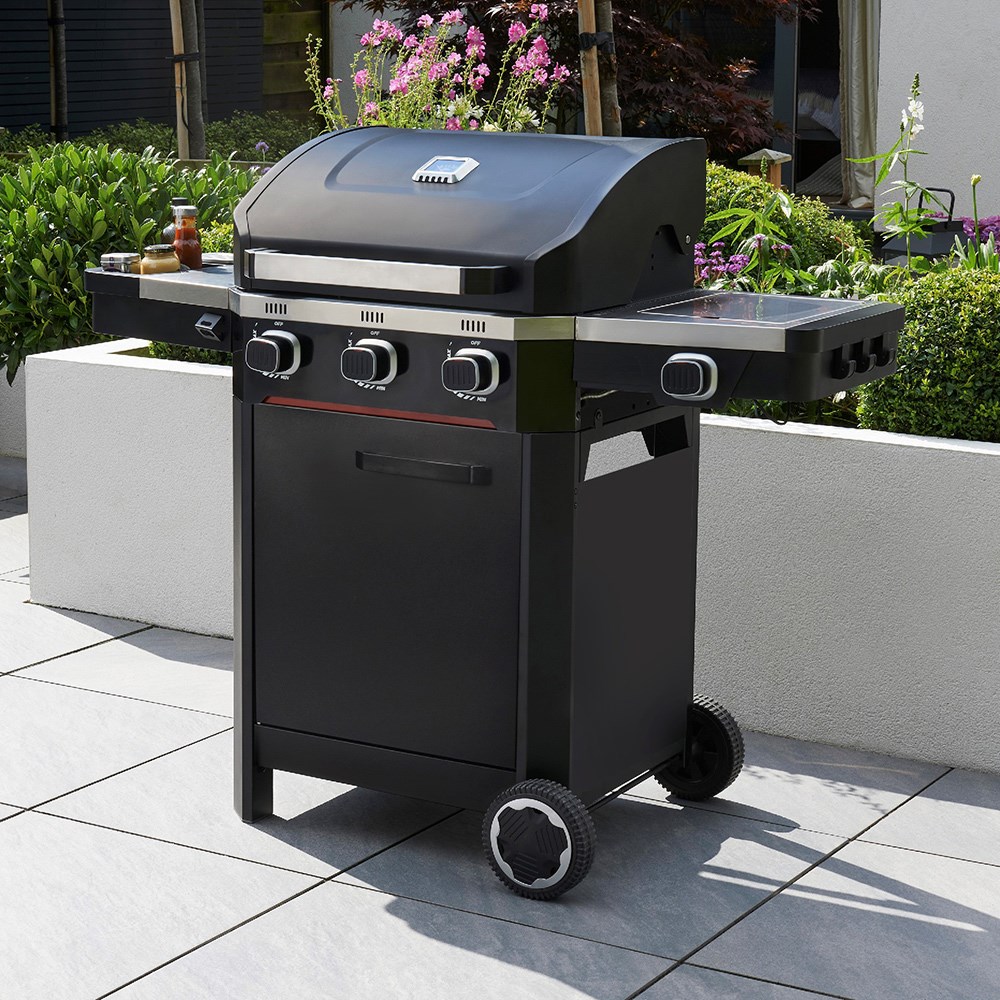 Atlas 300 3 Burner Gas BBQ Bundle