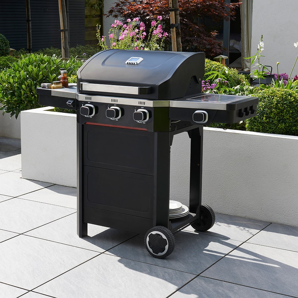 Atlas 300 3 Burner Gas BBQ Bundle