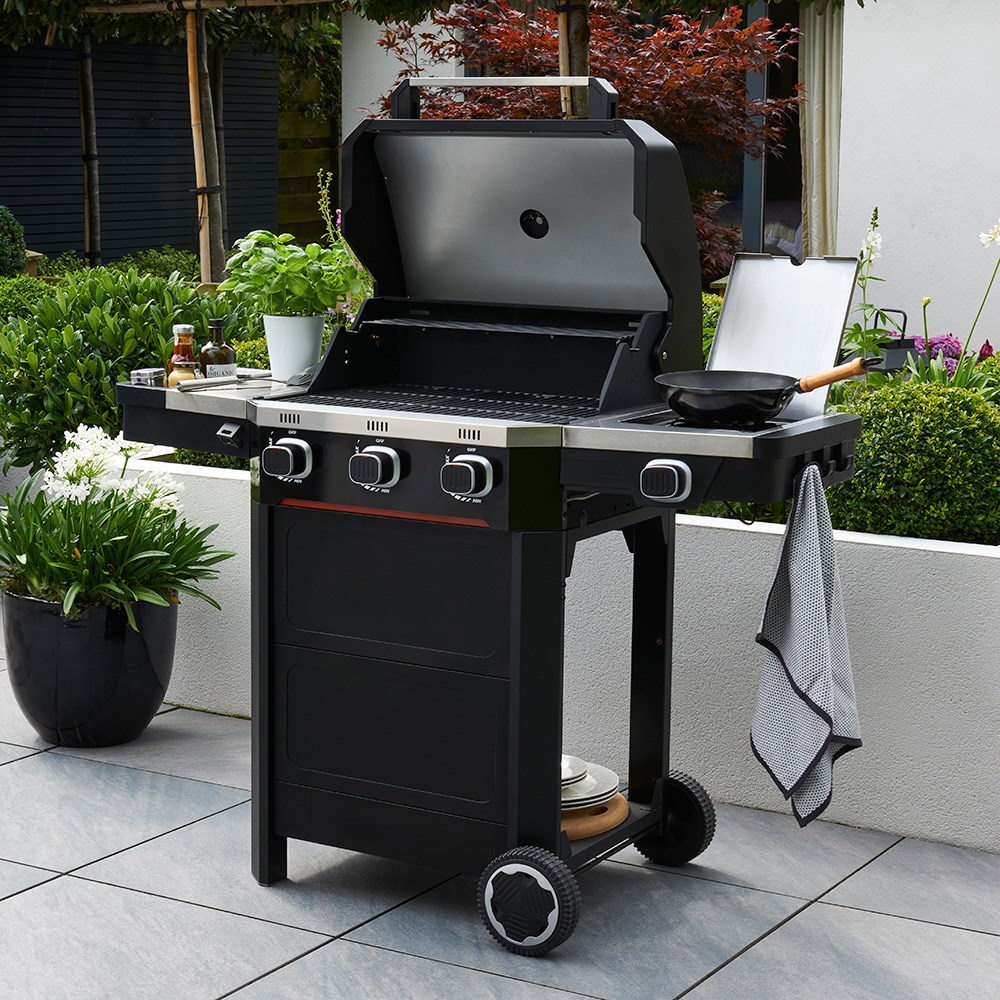 Atlas 300 3 Burner Gas BBQ Bundle