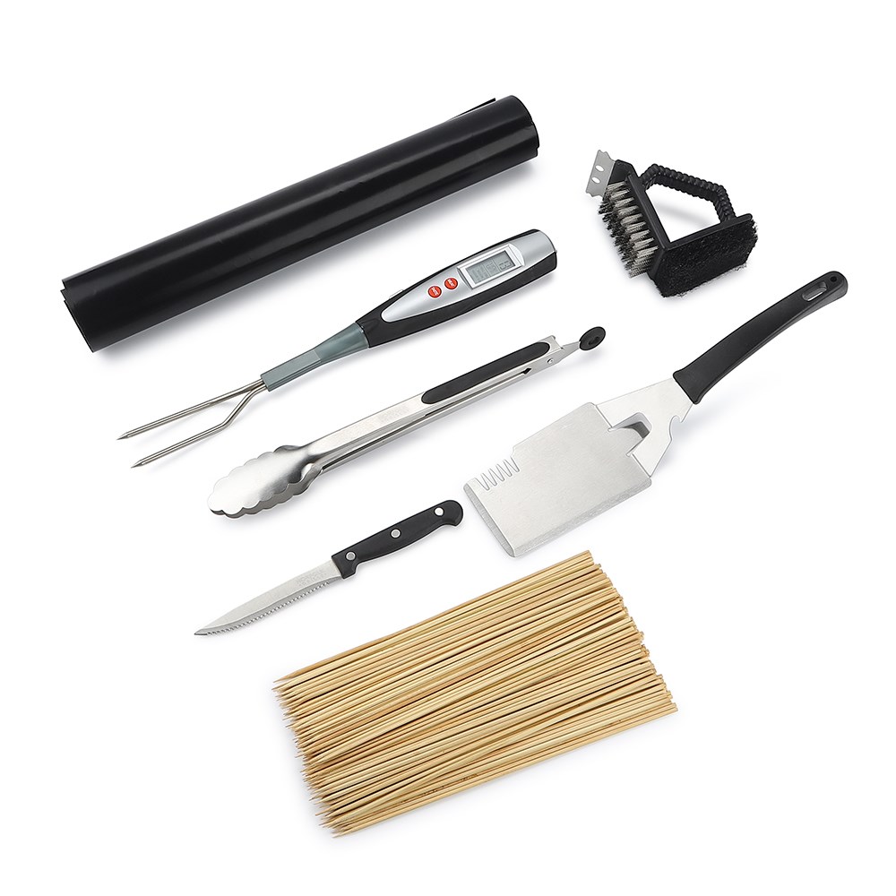 N-Grill Barbecue Bundle | 3 Burner Gas Barbecue | Black