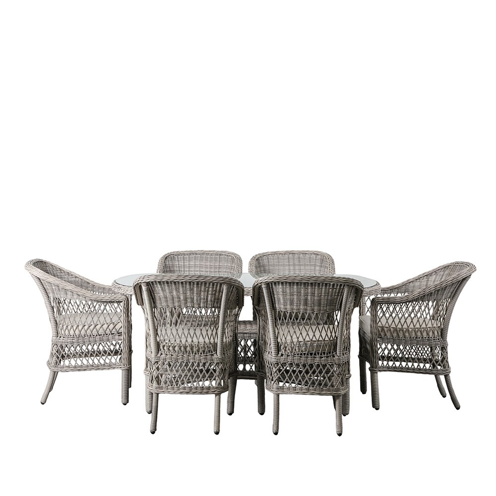 Menton Oval Dining Set