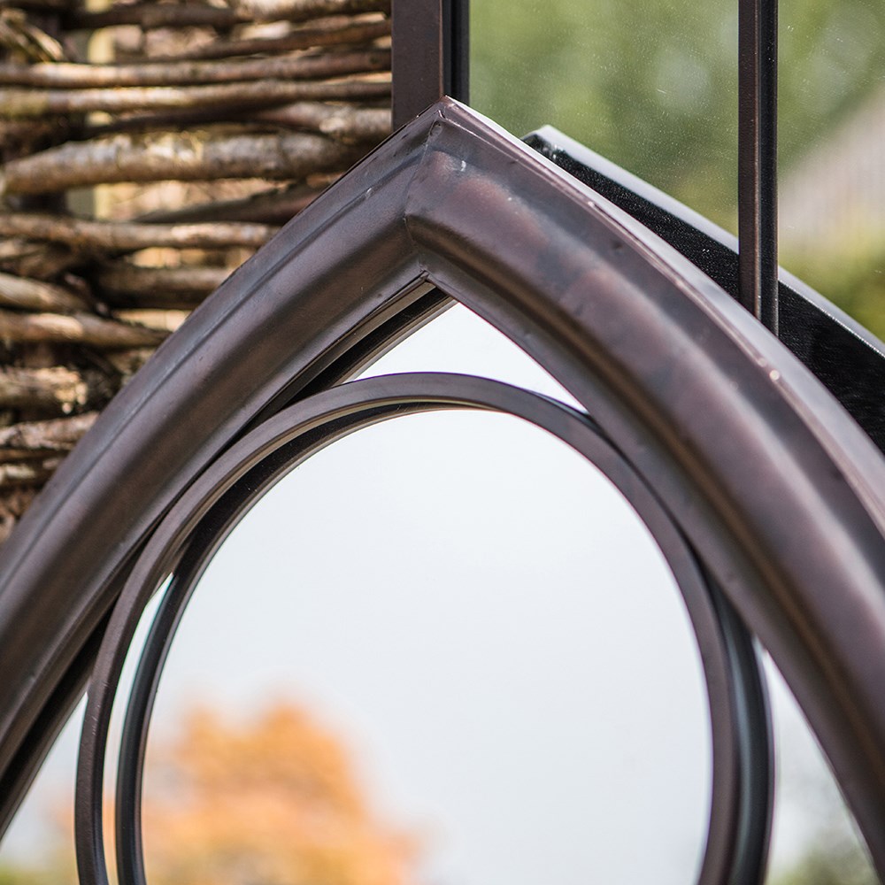 Monica Outdoor Mirror | Plastic | H112cms