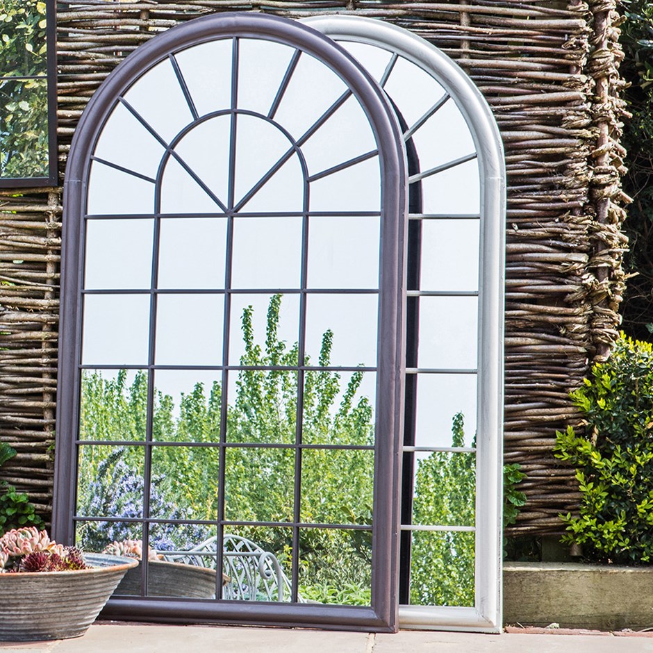 Outdoor Mirror | Orlanda Brown Outdoor Mirror