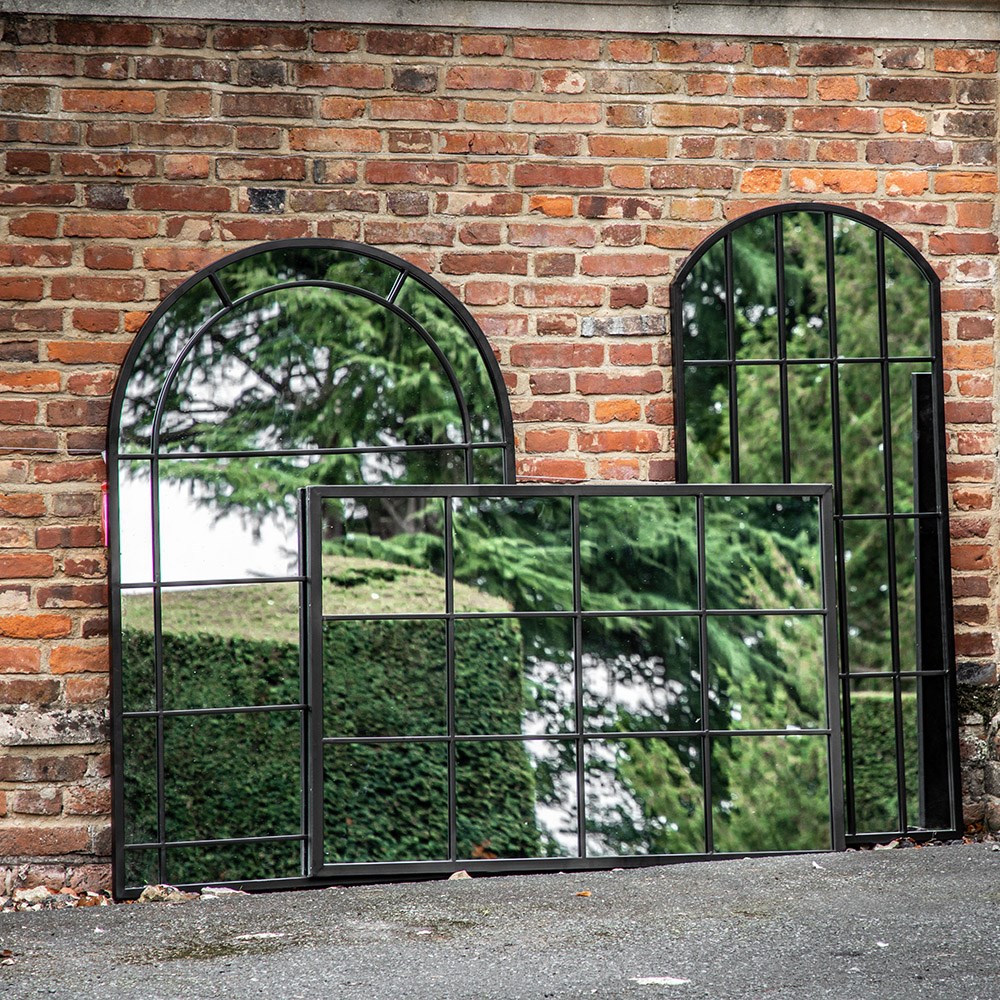 Pinden Outdoor Mirror | Glass | H135cms