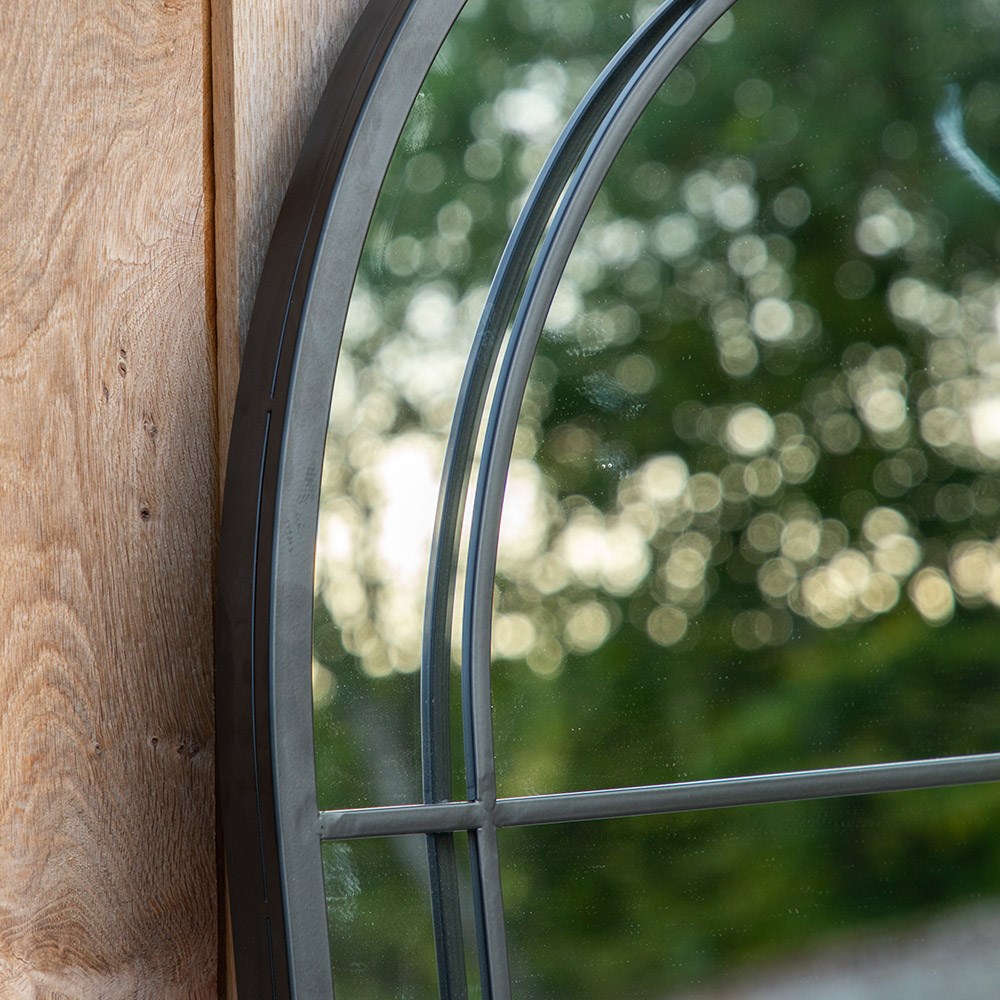 Pinden Outdoor Mirror | Glass | H135cms