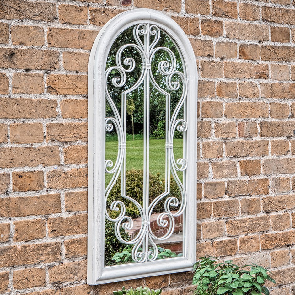 Roni Outdoor Mirror Gatehouse | Plastic | H96.5cms