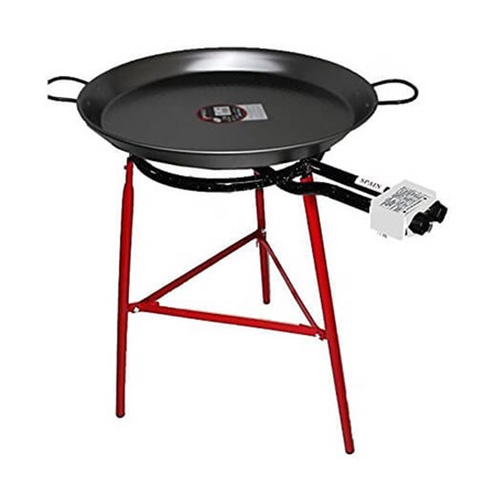 Paella Cooking Set with Burner | Single Burner | Black