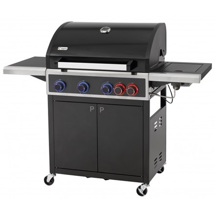 Keansburg Gas Barbecue 5 Burner With Turbo Zone | Black