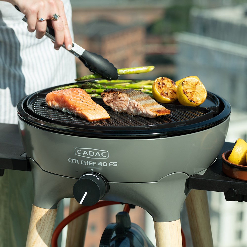 Buy Cadac Citi Chef 40 FS BBQ Gas Barbecue Grey Delivery by Primrose