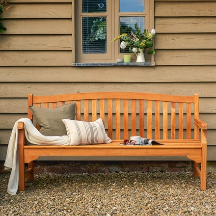 Kingsbury Bench | Mahogany | 4 Seater | 180 cms