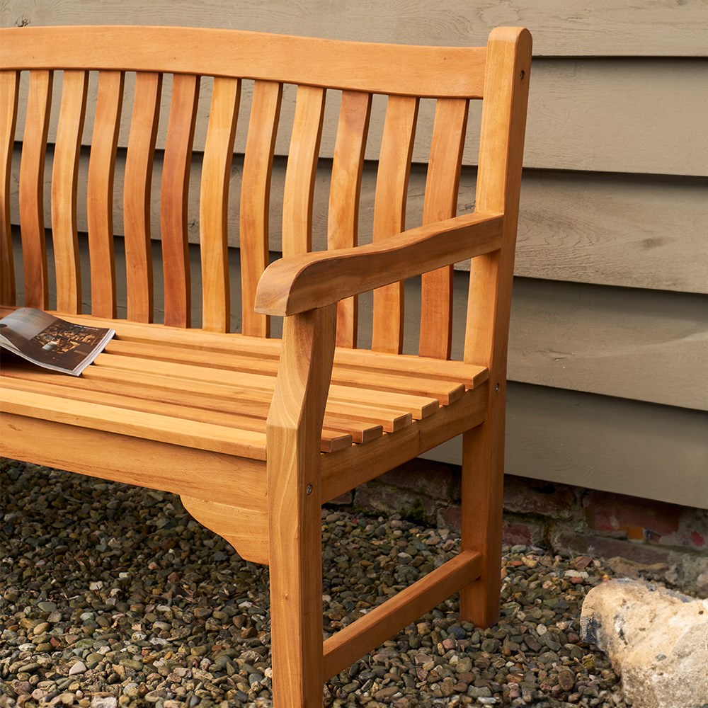Kingsbury Bench | Mahogany | 4 Seater | 180 cms