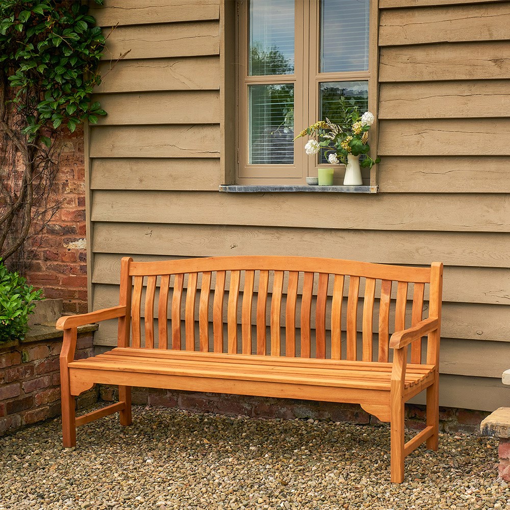 Kingsbury Bench | Mahogany | 4 Seater | 180 cms