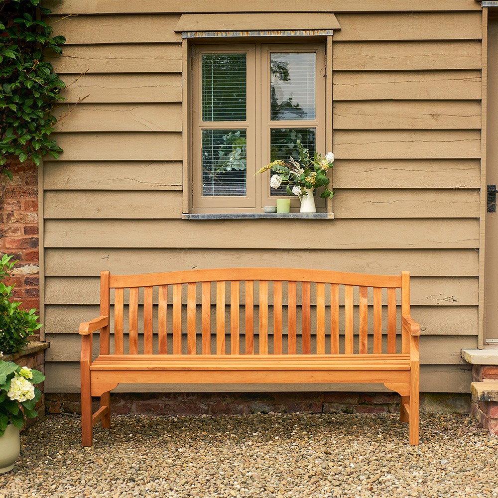 Kingsbury Bench | Mahogany | 4 Seater | 180 cms