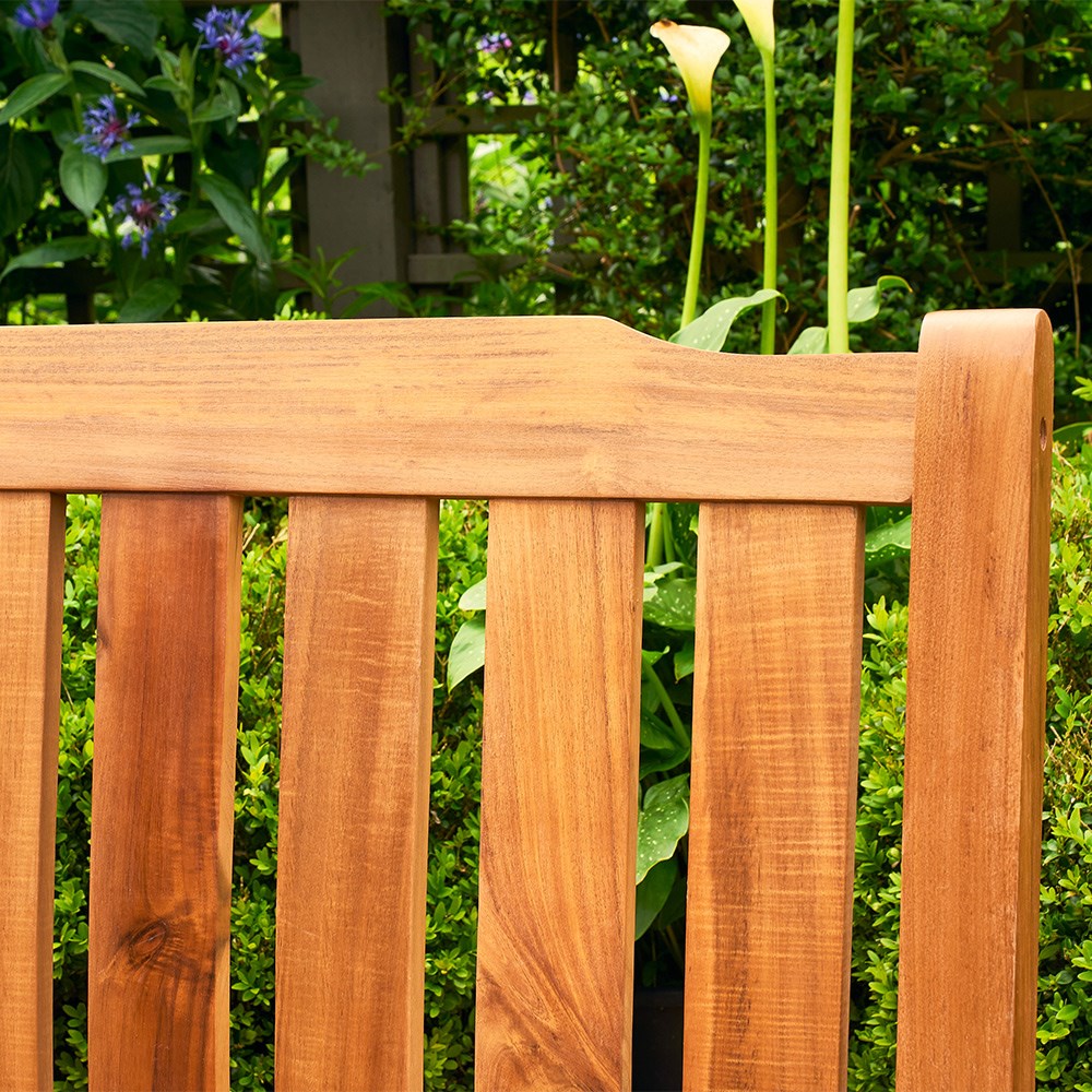Beeley Two Seater Hardwood Garden Bench