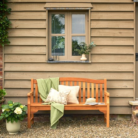 Kingsbury Bench | Mahogany | 3 Seater | 150 cms