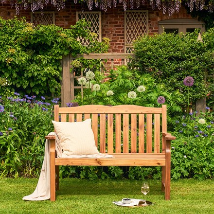 Mayfield Bench | Acacia Wood | 2 Seater | 120 cms