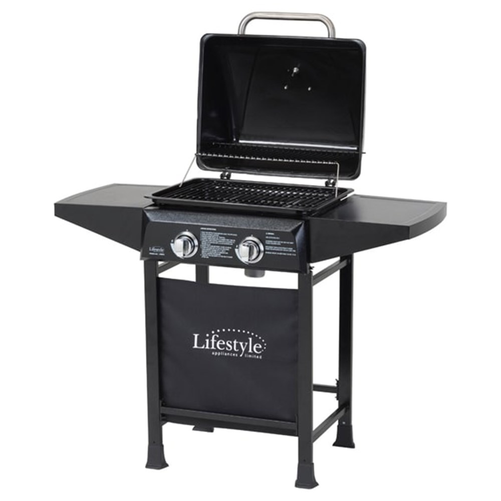 Lifestyle Cuba 2 Burner Gas BBQ Grill | Black