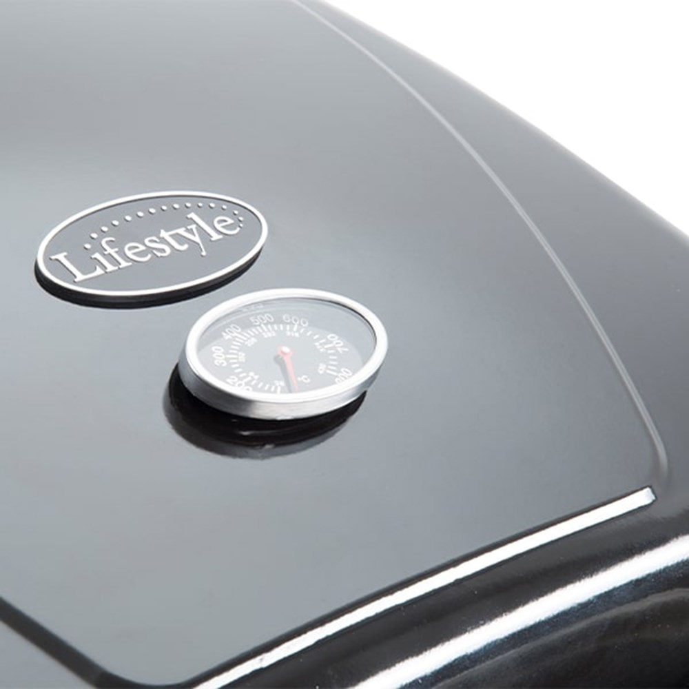 Lifestyle Cuba 2 Burner Gas BBQ Grill | Black