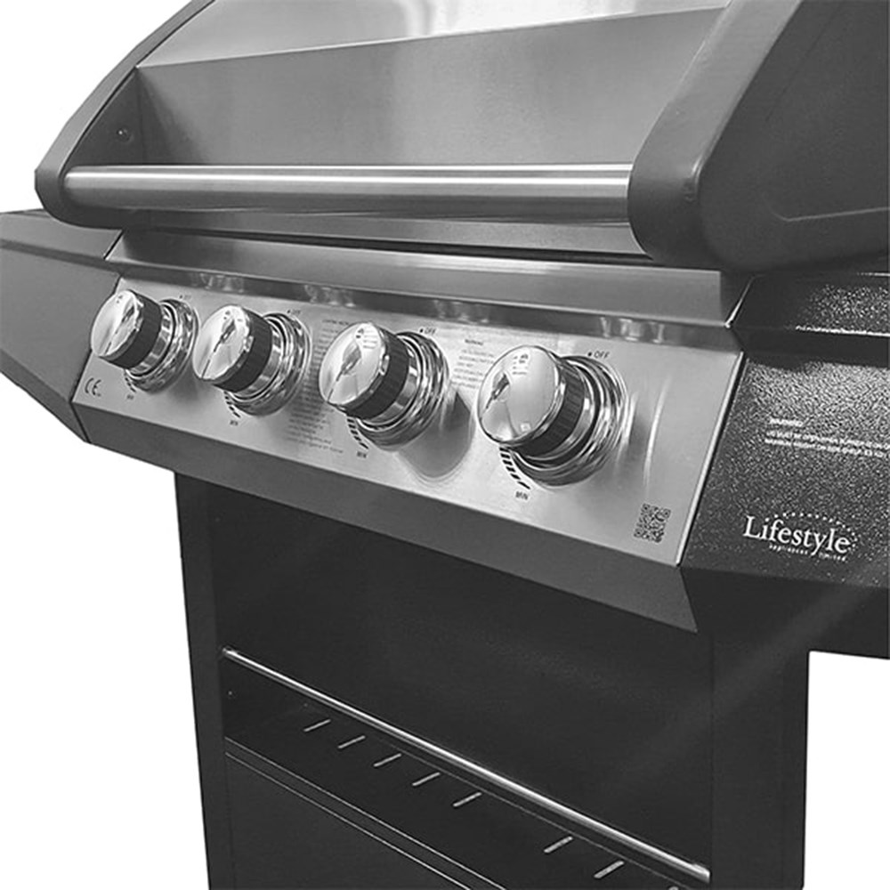 Lifestyle Grenada 5 Burner Gas BBQ Grill | Black