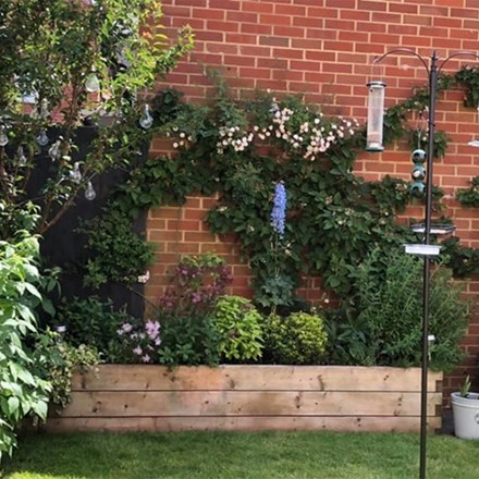 Devonshire Trough Planter | Natural | Wood | L180 x H45 cms