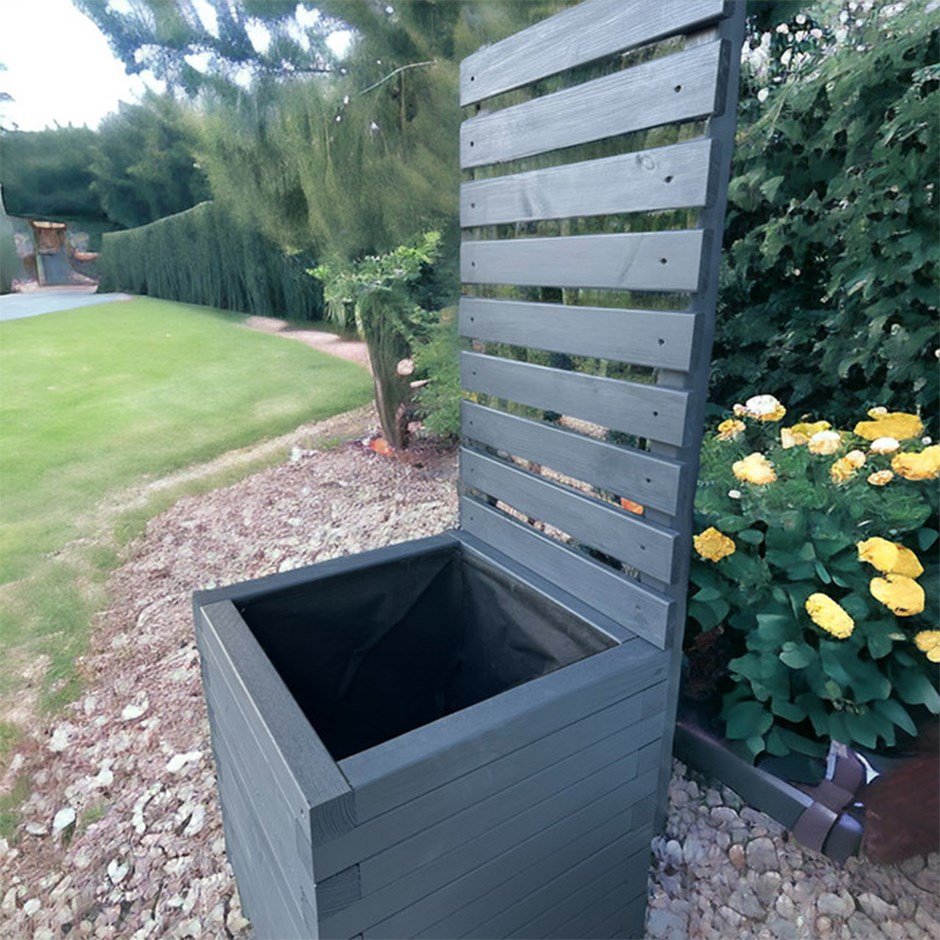 Somerset Extra Large Wooden Square Planter & Trellis