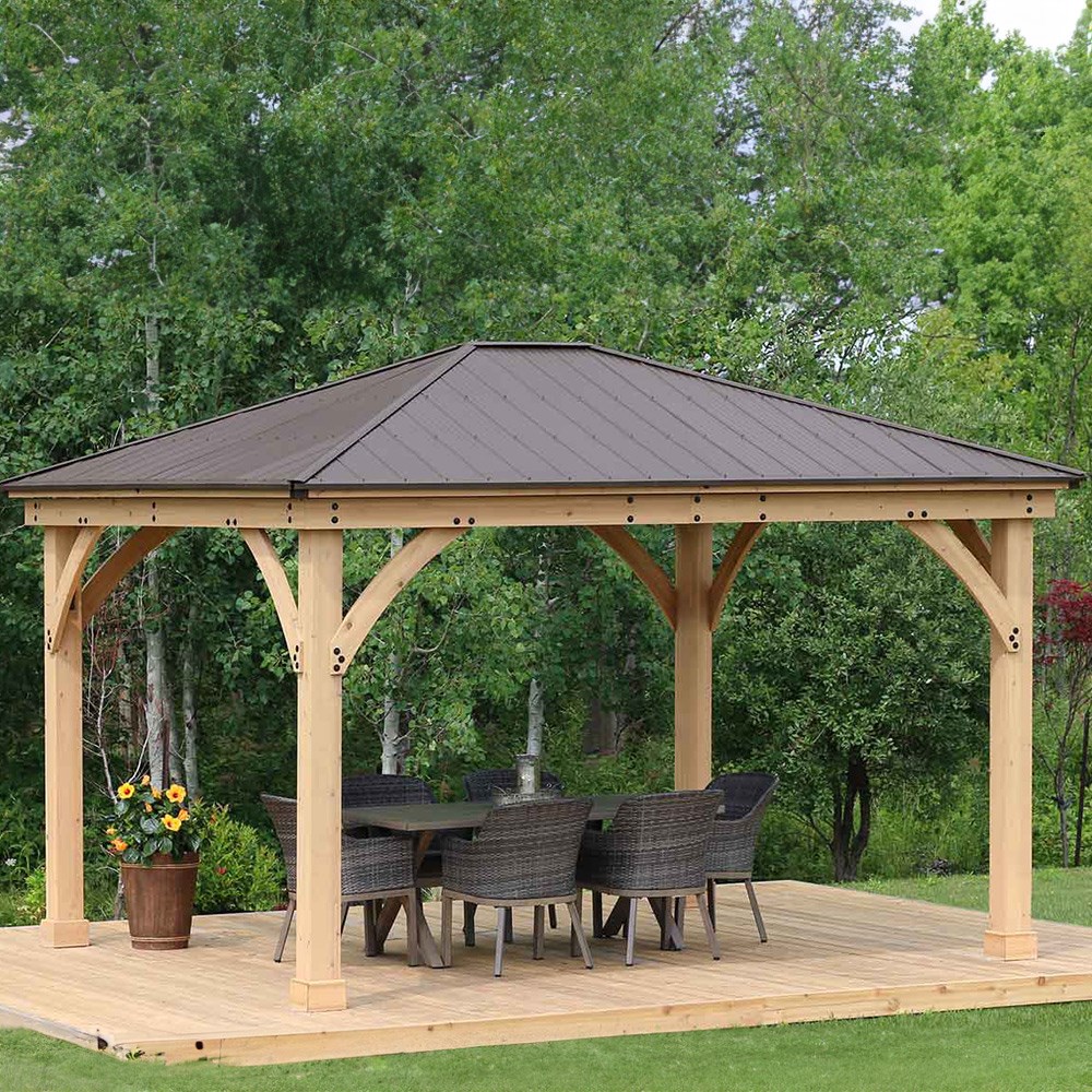 Meridian Cedar Wood Gazebo