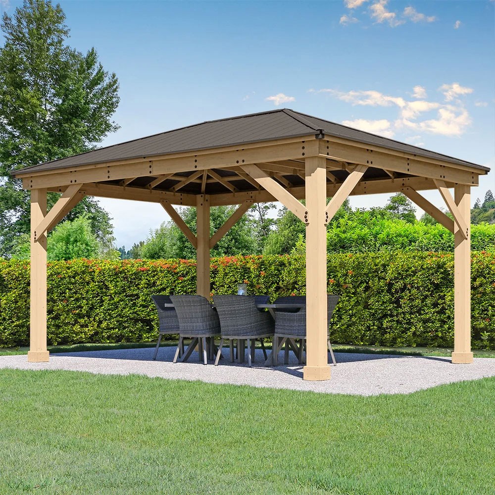 Meridian Cedar Wood Gazebo