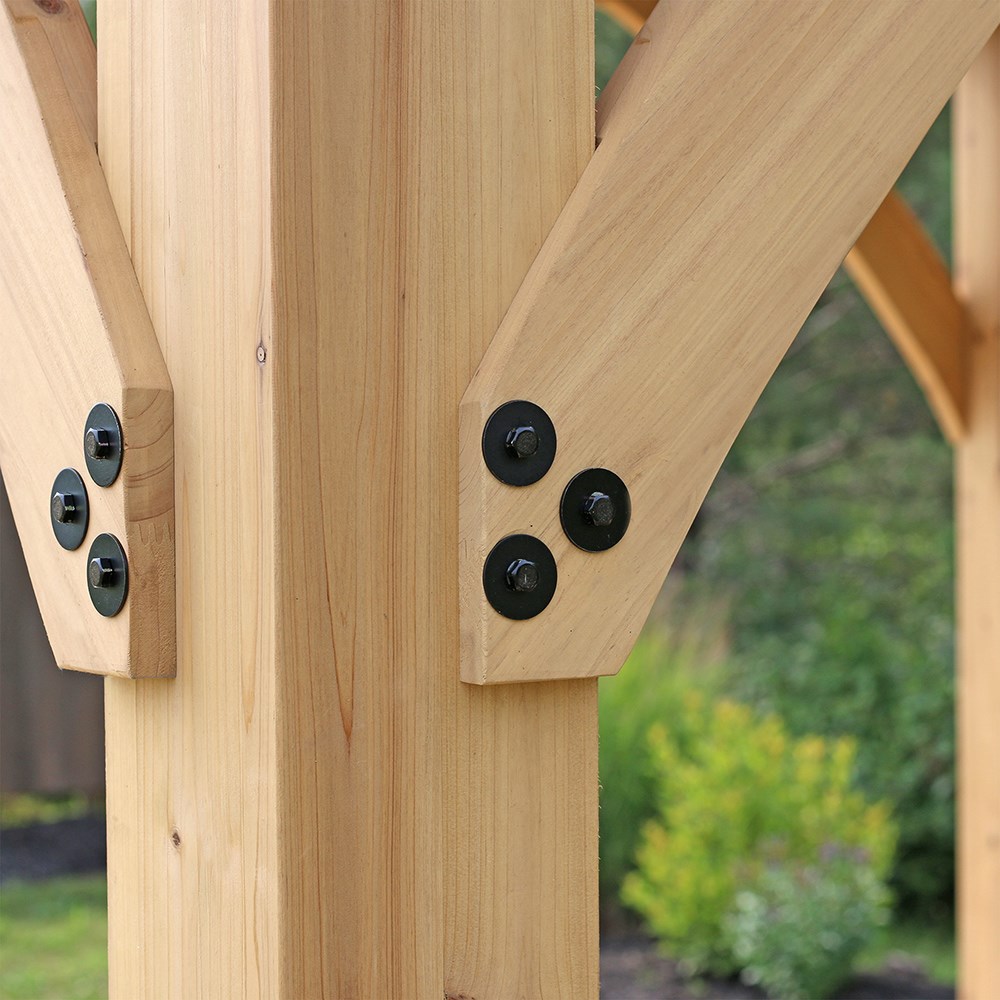 Meridian Cedar Wood Gazebo